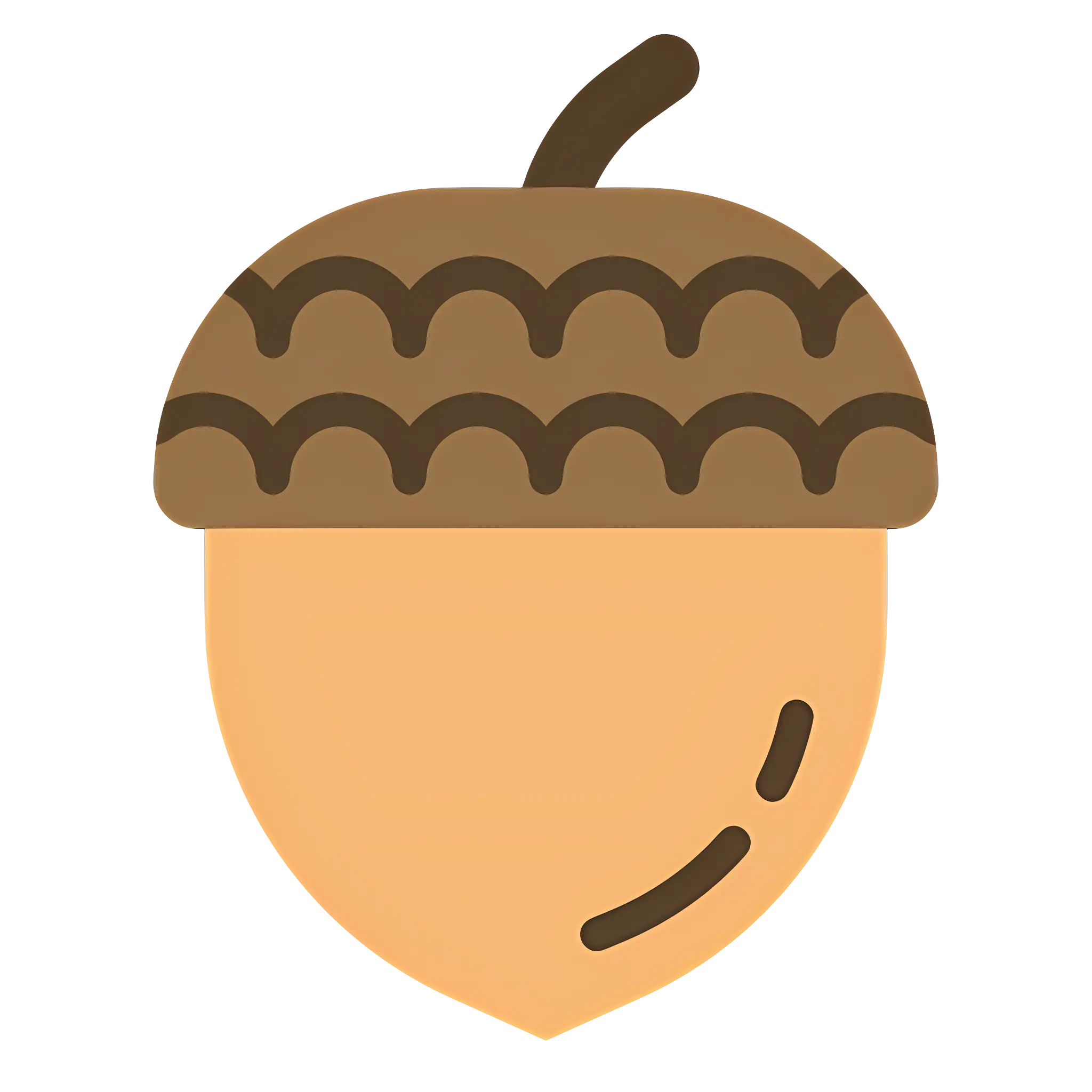 Simple Acorn Icon