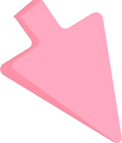Pink Arrow Illustration