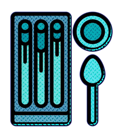 Lab Test Tubes and Spoon