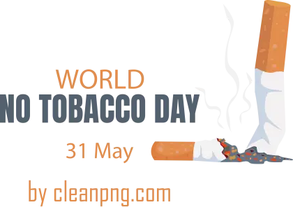 World No Tobacco Day Awareness Logo