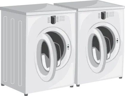 Modern Front-Load Washing Machines