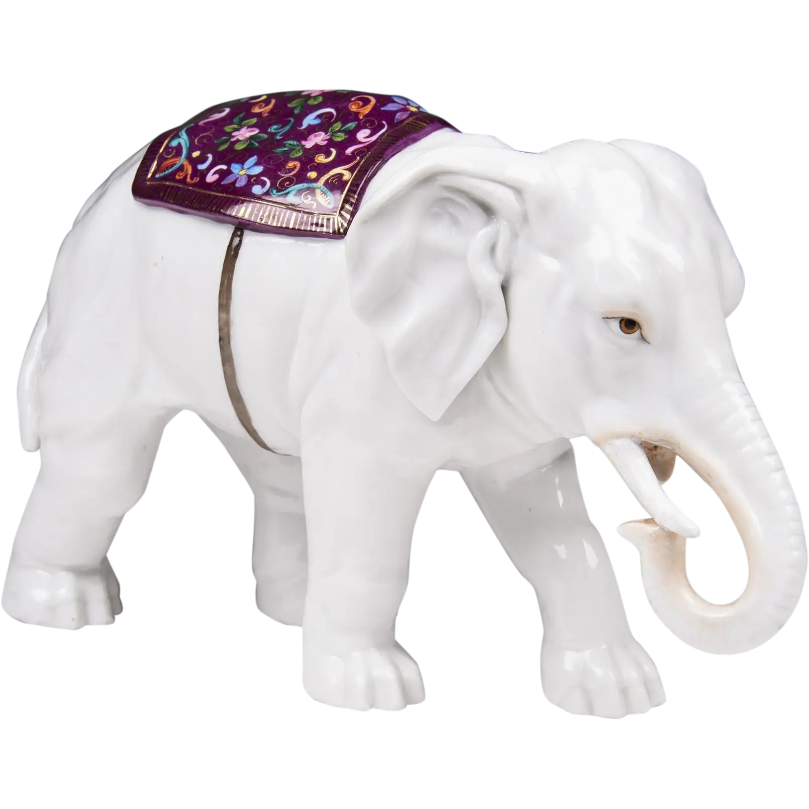 White Elephant Figurine