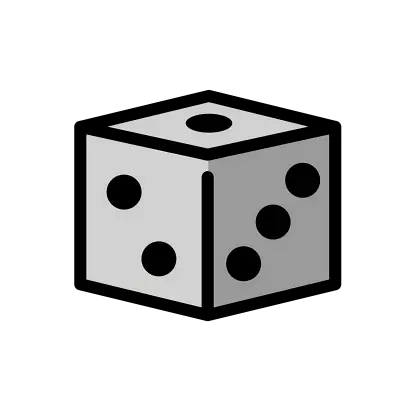 Dice Game Cube Illustration