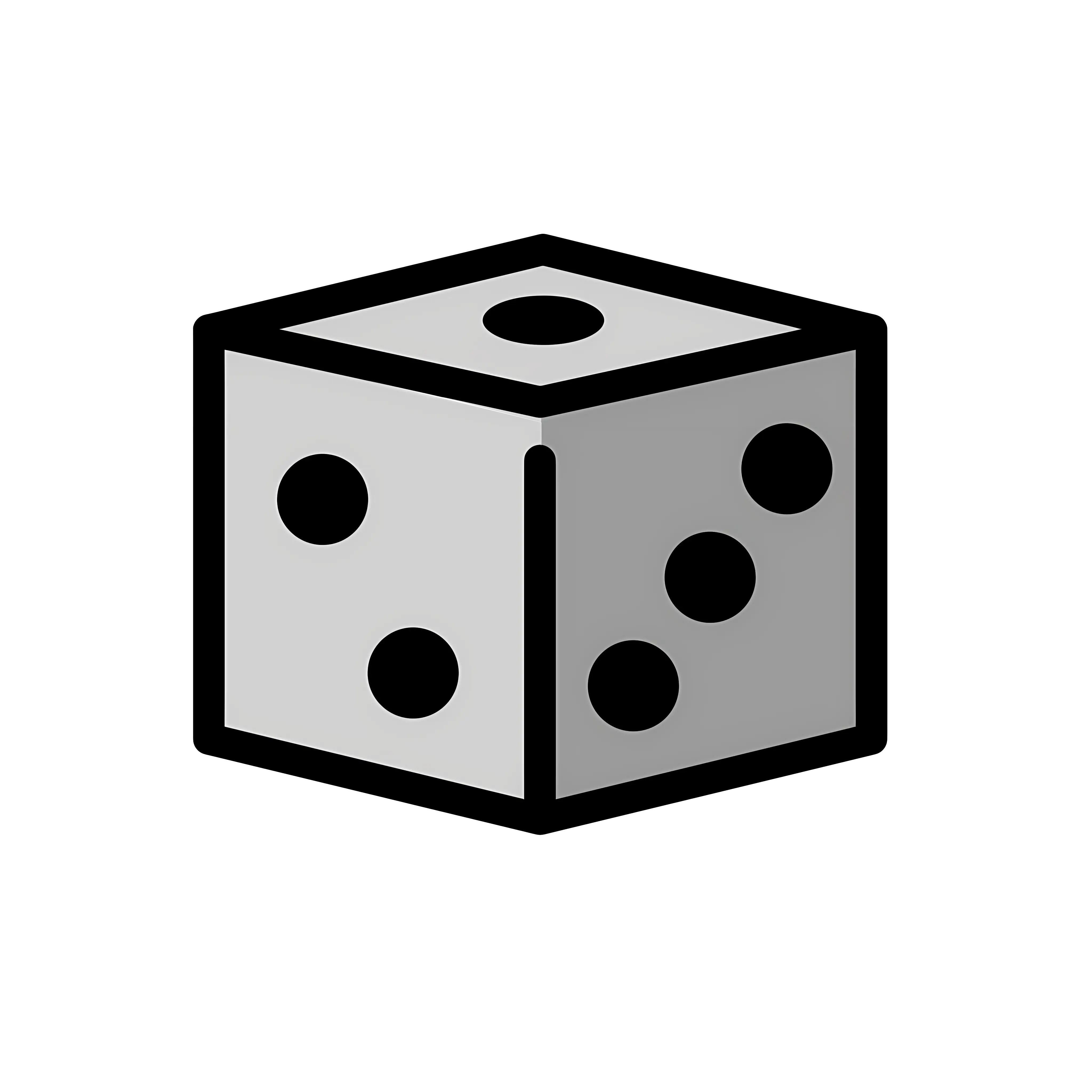 Dice Game Cube Illustration