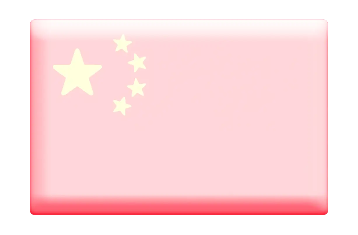Flag of China with Five Stars