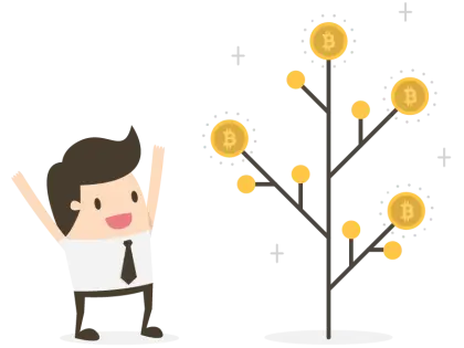 Bitcoin Tree Illustration
