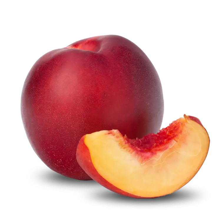 Juicy Peach with Slice Illustration