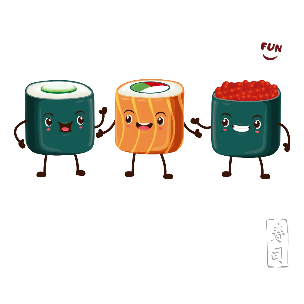 Cute Sushi Characters