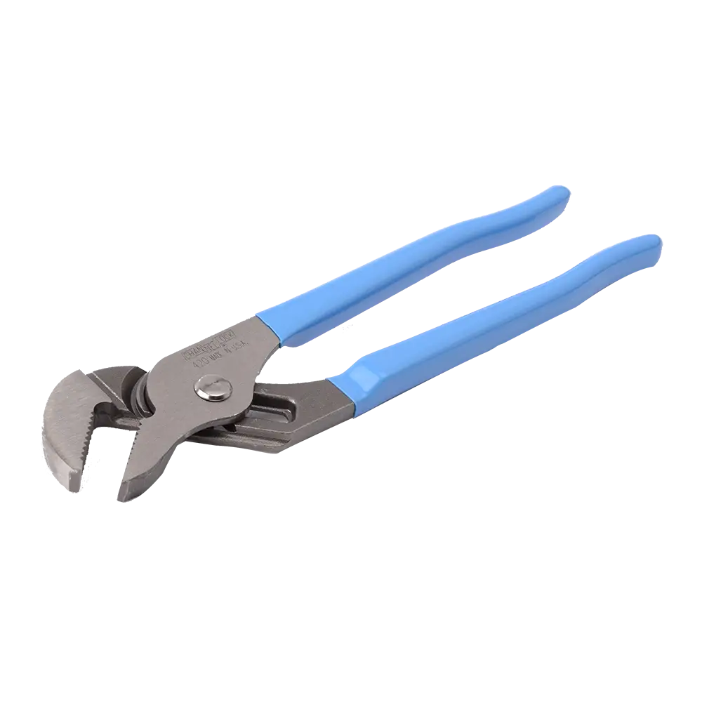 Blue Handle Channel Locks Pliers