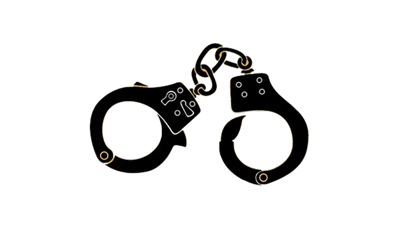 Black Handcuffs for Security