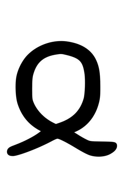 Greek Letter Omega Symbol