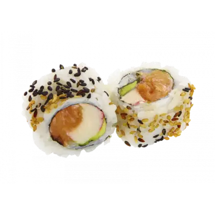 Sushi Rolls with Toppings