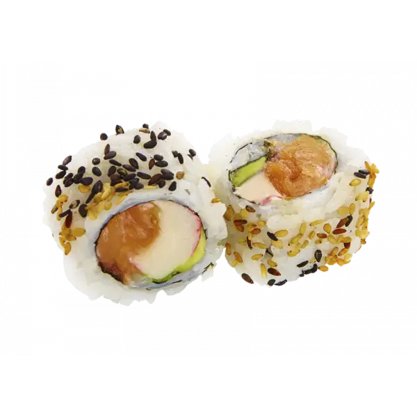 Sushi Rolls with Toppings