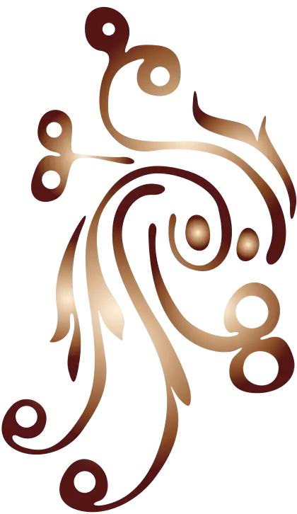 Stylized Ornamental Swirl Pattern