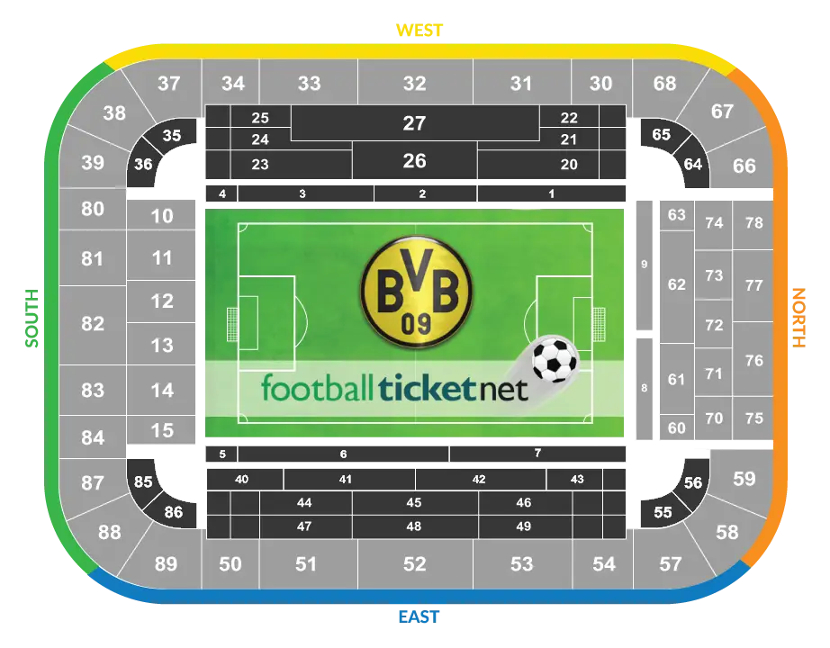 Stadium Seating Chart for Events