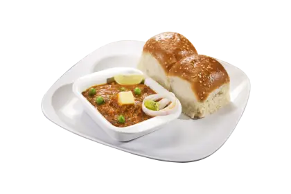 Delicious Pav Bhaji with Bread
