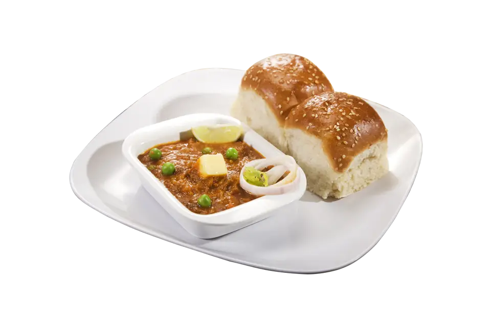 Delicious Pav Bhaji with Bread