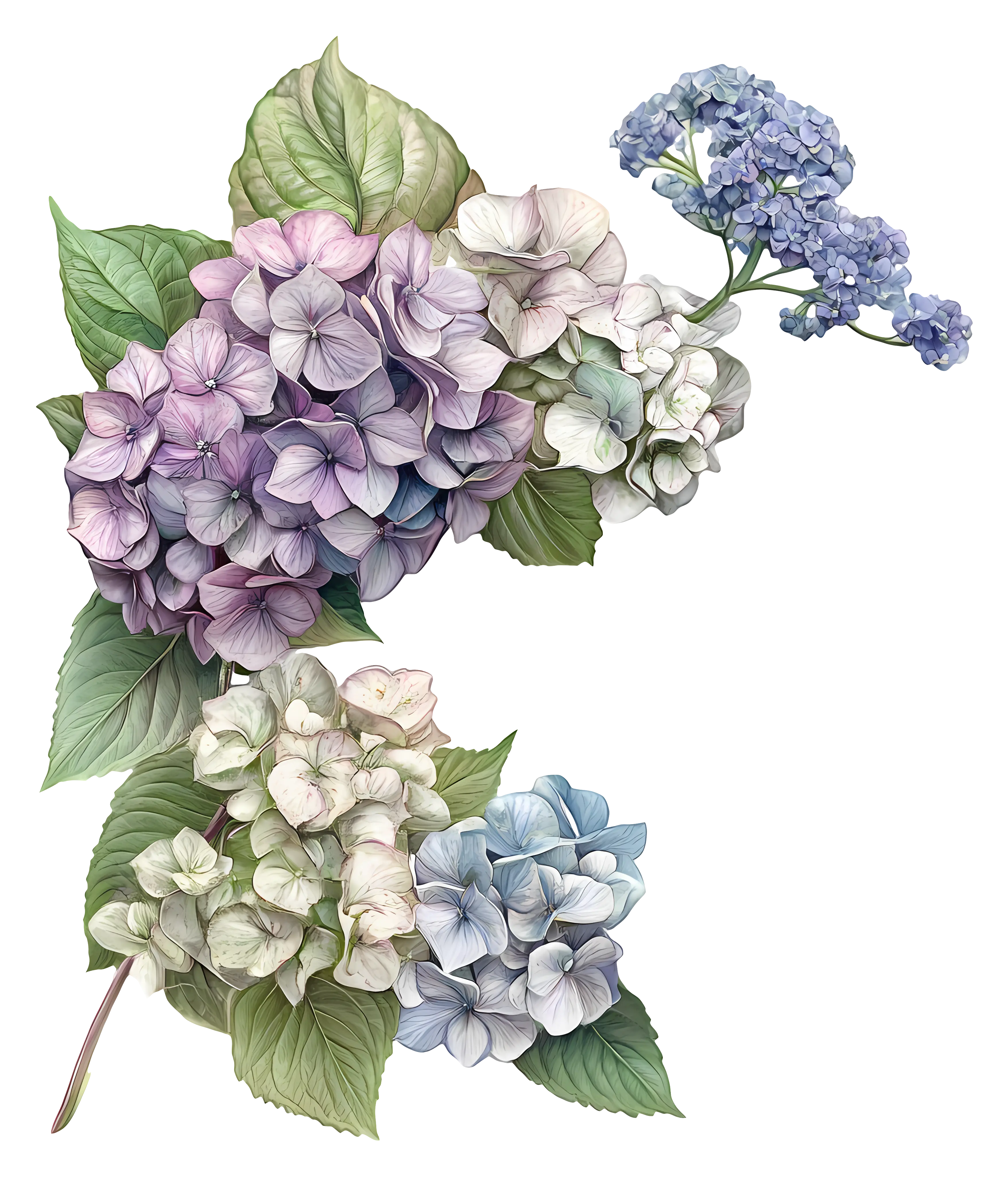 Beautiful Hydrangea Flower Arrangement