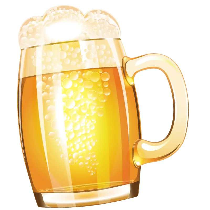 Mug of Beer with Foam