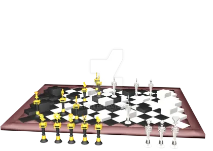 Chessboard with Pieces