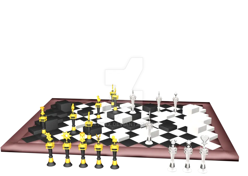 Chessboard with Pieces