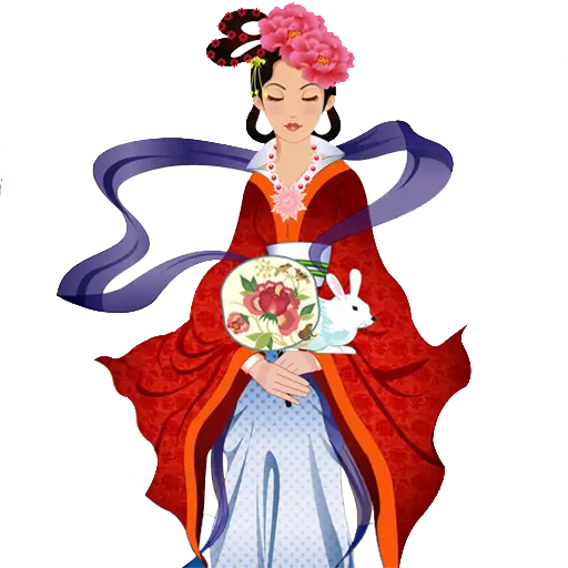Traditional Woman in Cultural Dress