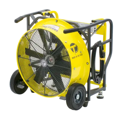 Yellow Industrial Fan