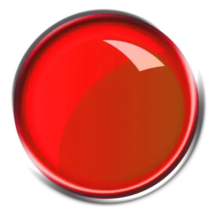 Shiny Red Glossy Button Icon