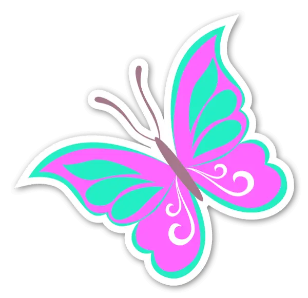 Colorful Butterfly Illustration