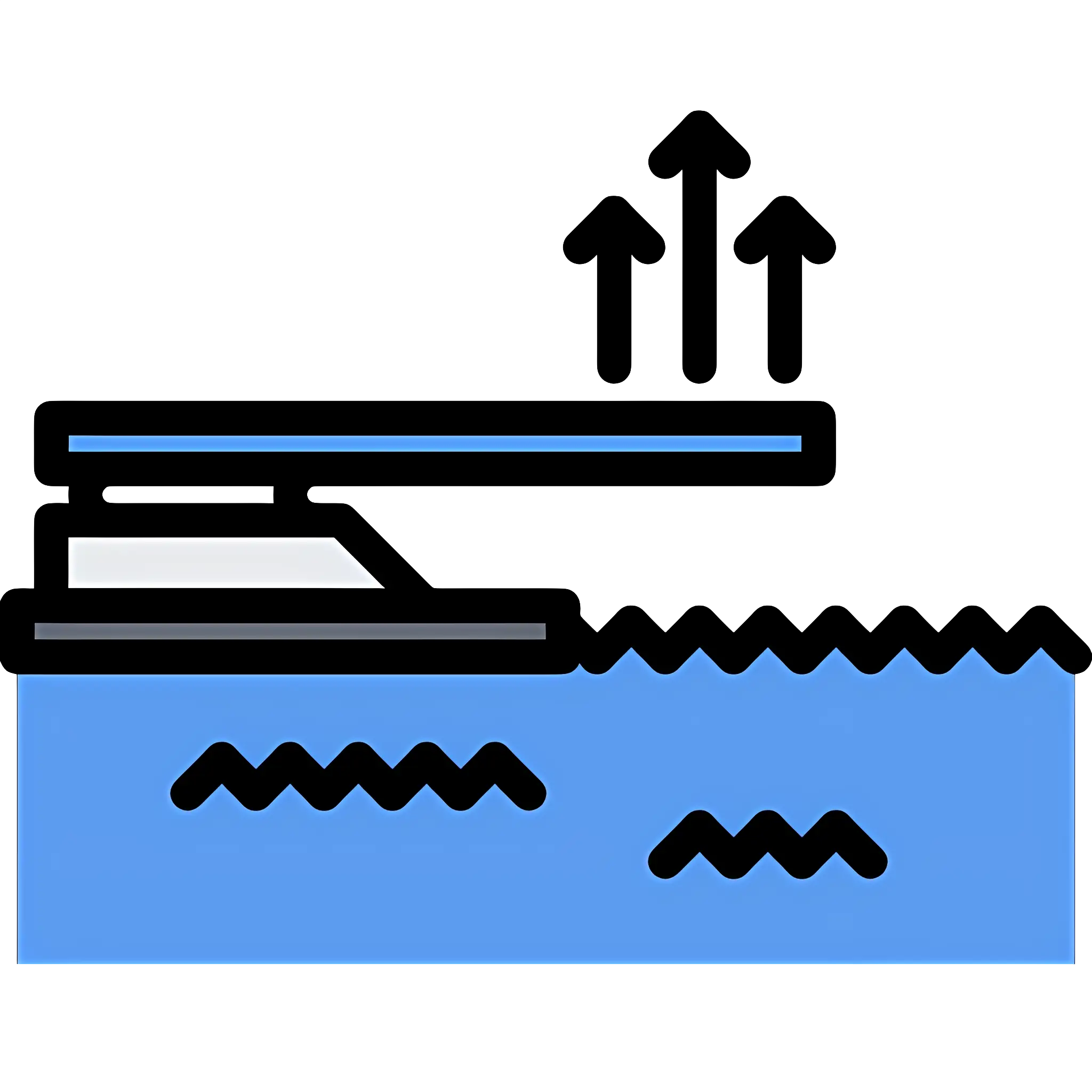 Diving Board Illustration