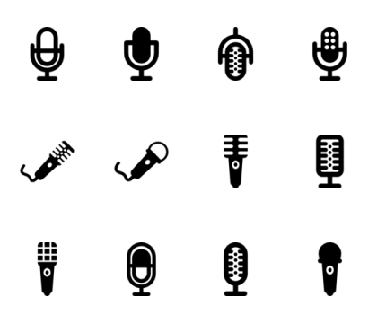 Microphone Icons