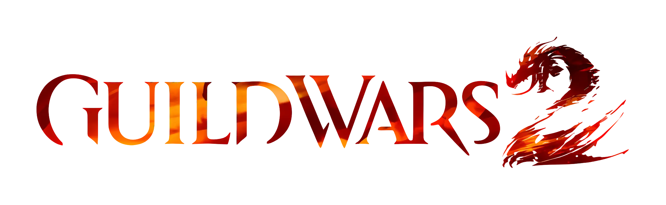 Guild Wars 2 Logo with Dragon