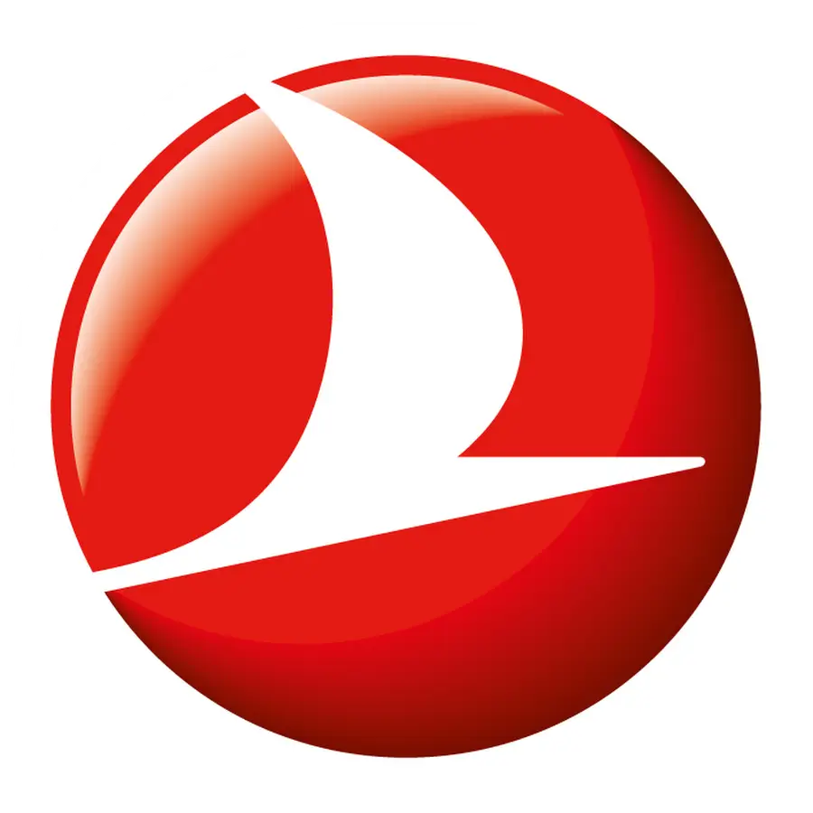 Red Turkish Airlines Iconic Logo