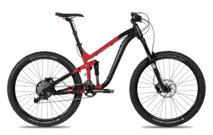 Red and Black Mountain Bike for Adventure