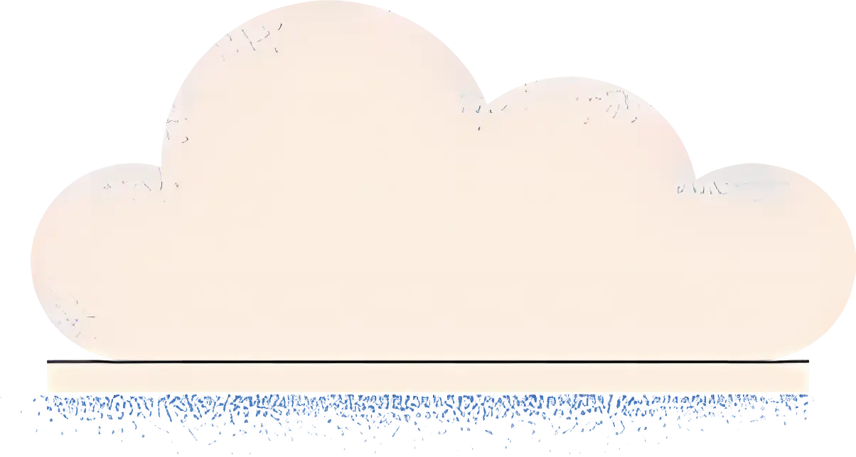 Fluffy Cloud Illustration
