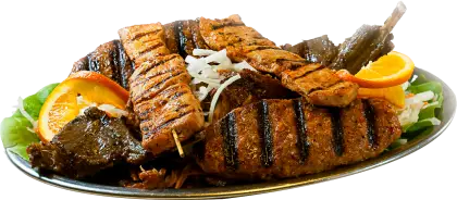 Delicious Grilled Meat Platter