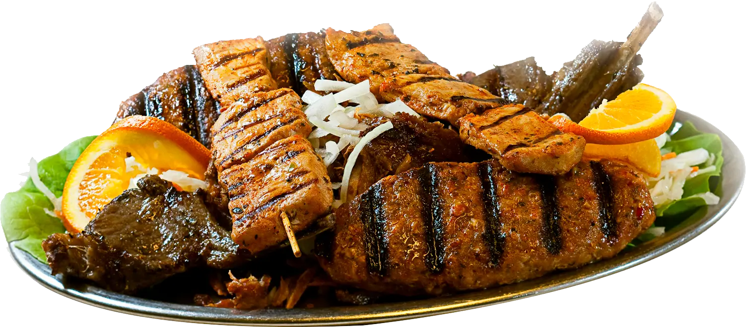 Delicious Grilled Meat Platter