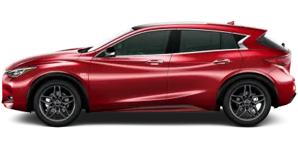 Red Car Side View