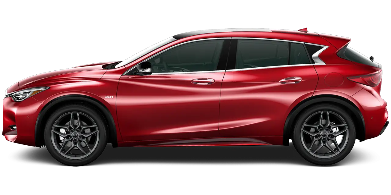 Red Car Side View