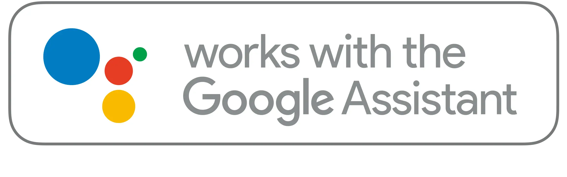 Works with Google Assistant Logo