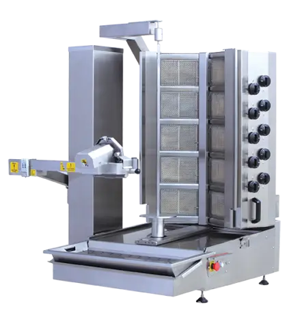 Vertical Rotisserie Cooking Machine