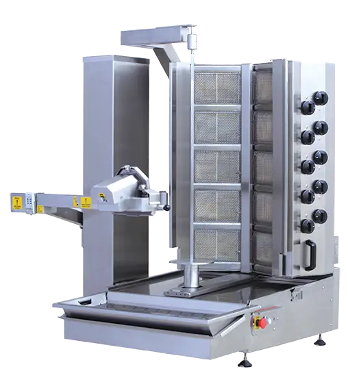 Vertical Rotisserie Cooking Machine