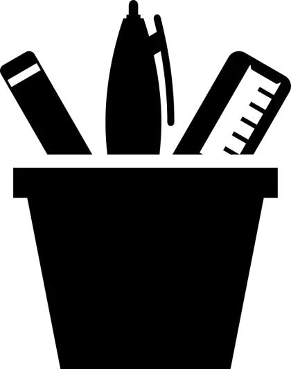Stationery in a Cup