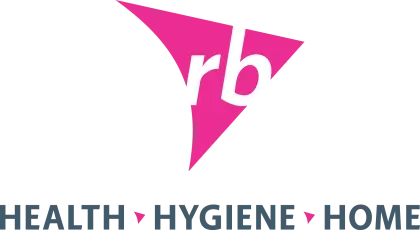 Pink RB Logo with Health Tagline