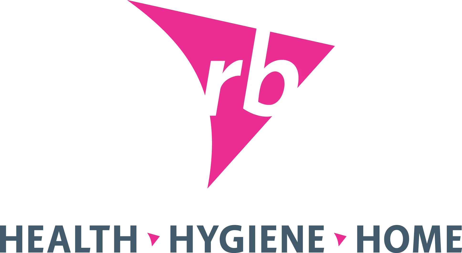 Pink RB Logo with Health Tagline