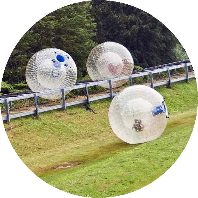 Outdoor Fun with Zorbing Balls
