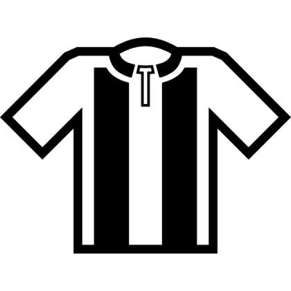 Black and White Jersey Icon