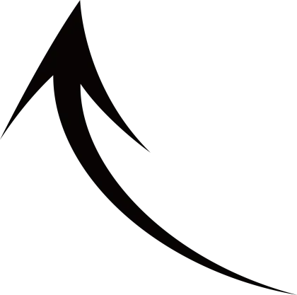 Black Directional Arrow