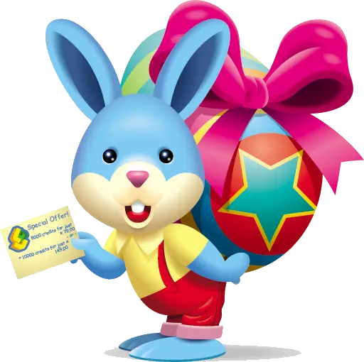 Easter Bunny with Egg