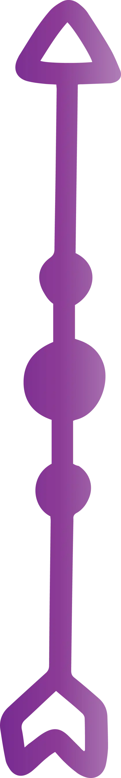 Purple Arrow Upward